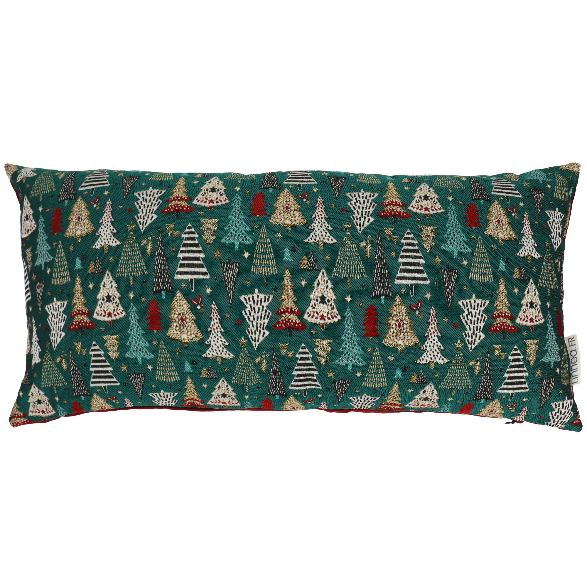 Housse de coussin 30x60 cm CELEBRATION Vert Epicea