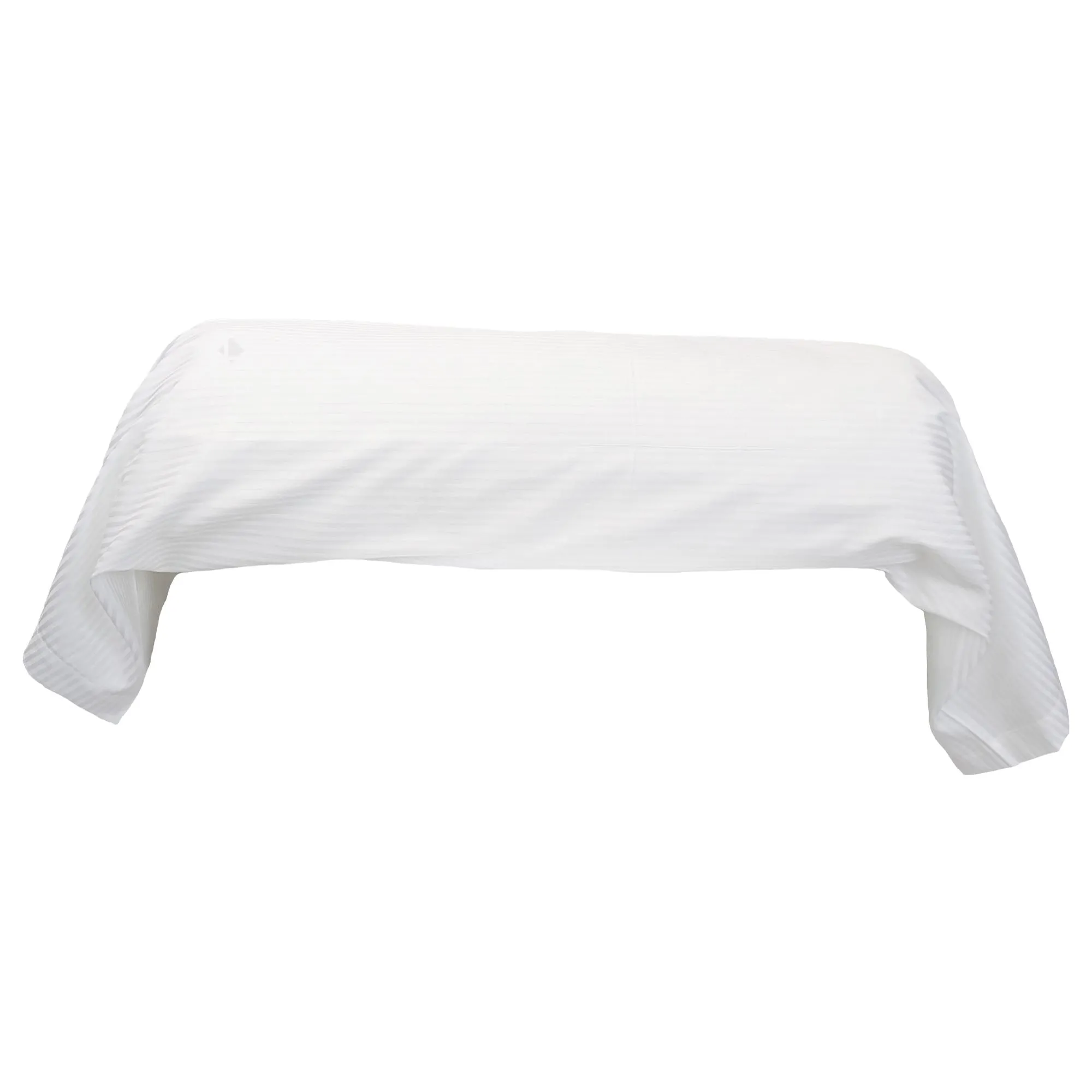 Taie de traversin 240x43 cm satin de coton GRAND HÔTEL blanc