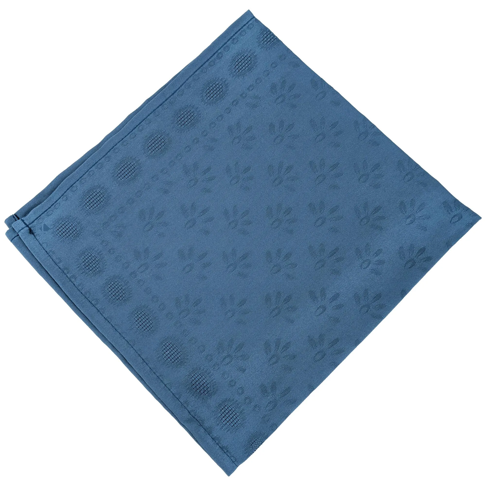 Serviette de table 100% coton 47x47 cm ÉLOGES bleu encre