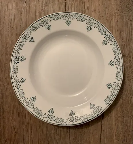 6 assiettes creuses moulin des loups et hamage