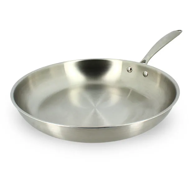 POÊLE TRIPLY 32CM EN
ACIER INOXYDABLE