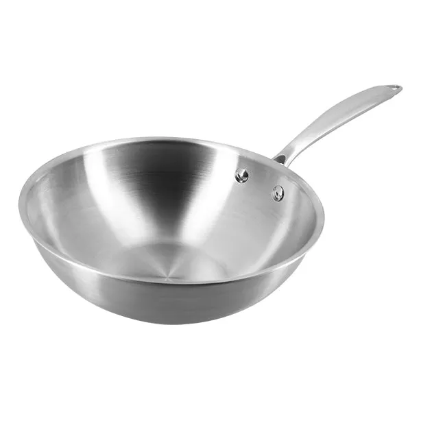 WOK TRIPLY 24CM EN
ACIER INOXYDABLE
FABRIQUÉ EN FRANCE