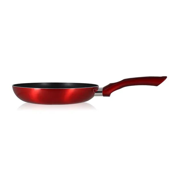 POELE CERISE 24CM
EN ALUMINIUM COMPATIBLE
INDUCTION