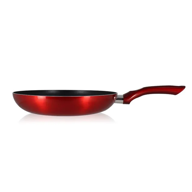 POELE CERISE 28CM
EN ALUMINIUM COMPATIBLE
INDUCTION