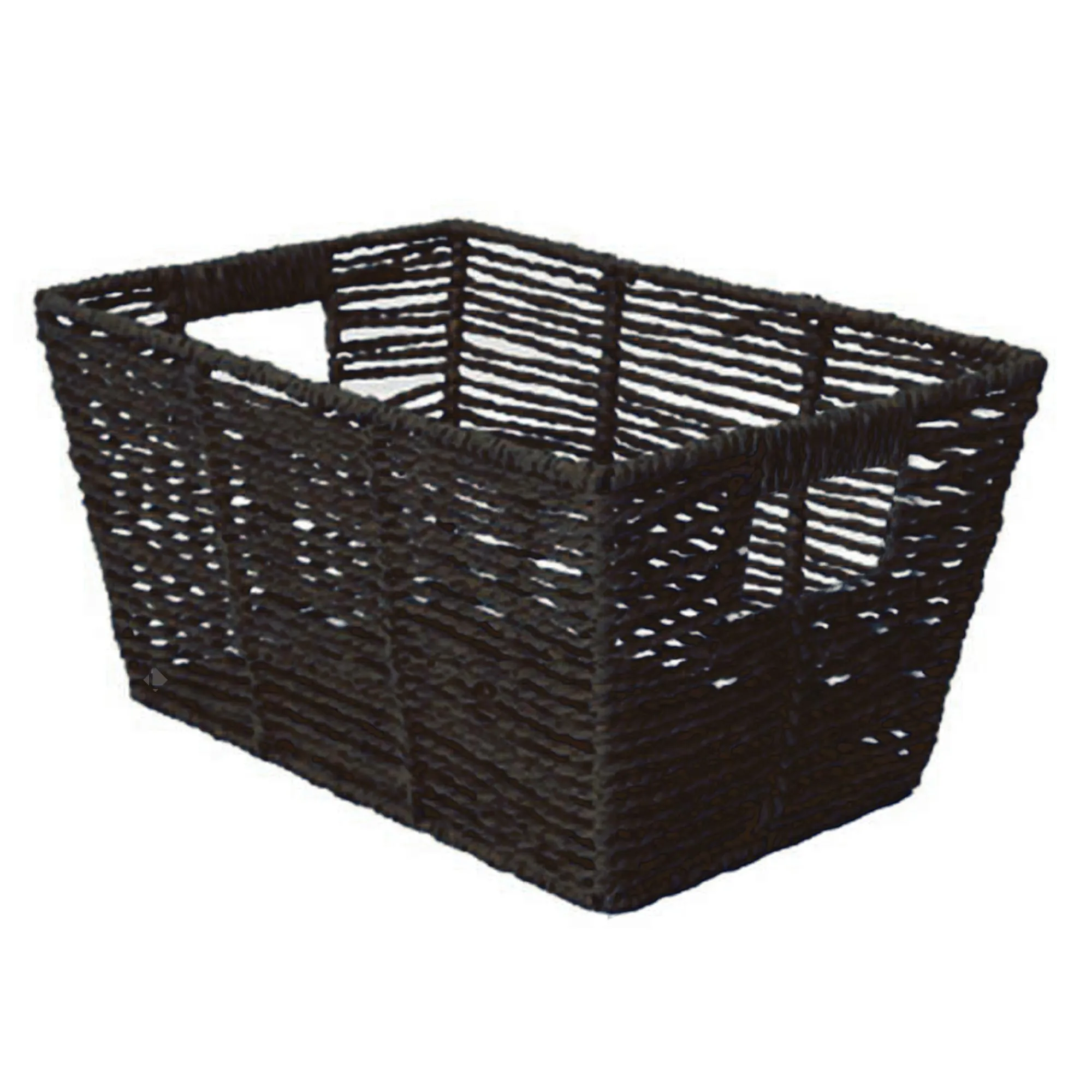 Panier de rangement 33x22x17 cm FOREST noir