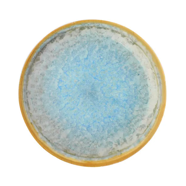 ASSIETTE PLATE RIVAGE
27.5CM EN MÉLAMINE
BLEU ET JAUNE