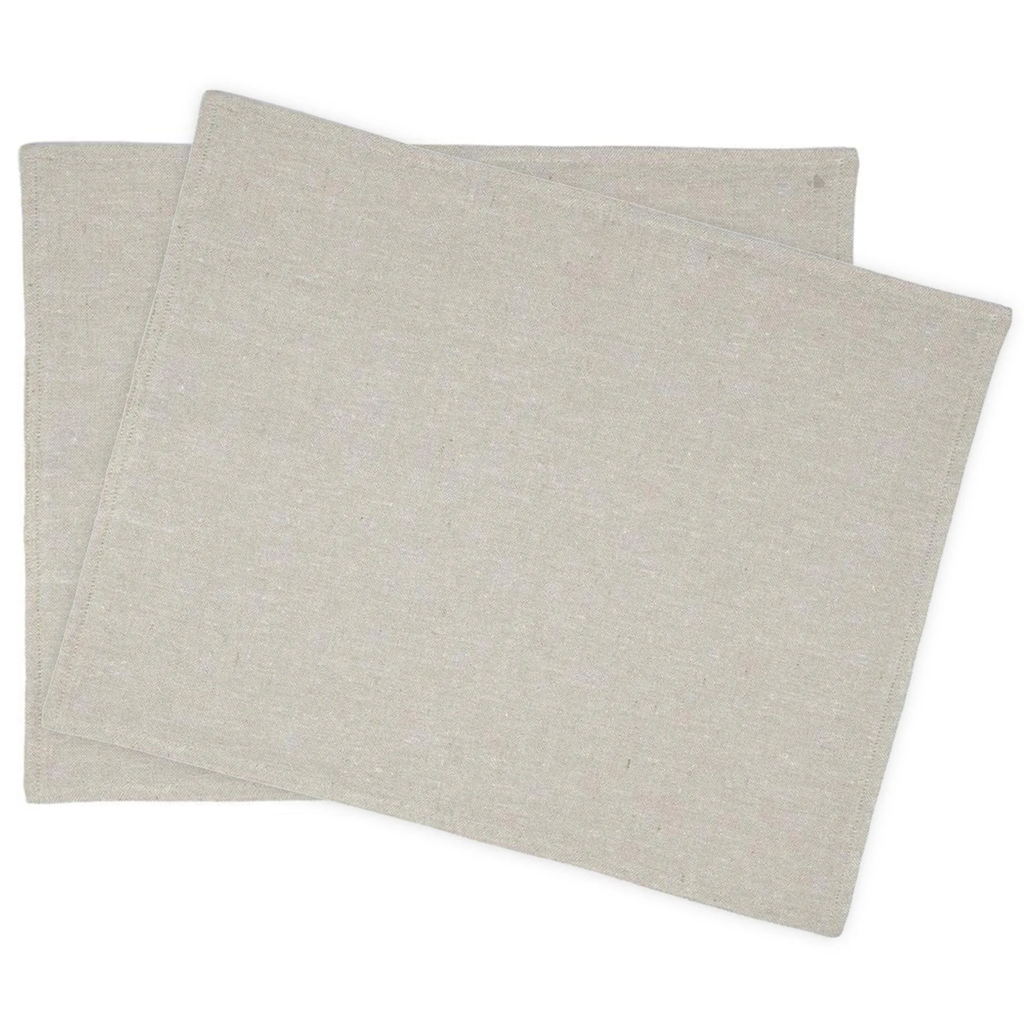 Lot de 2 sets de table 35x45 cm UNICO beige