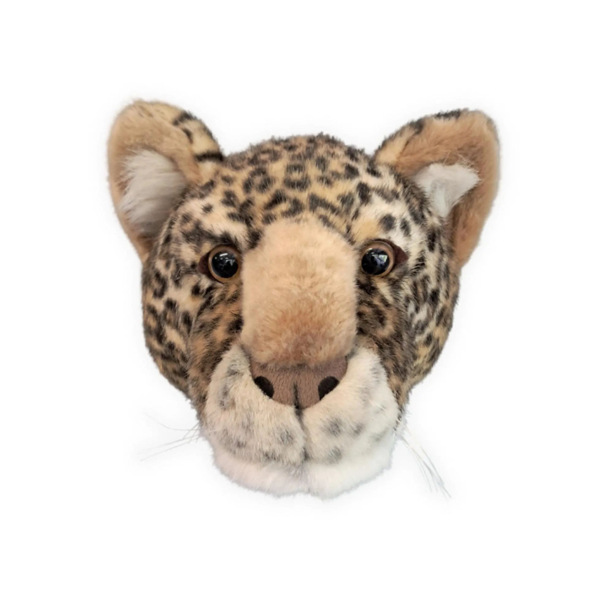 Peluche trophée léopard Charlie en polyester collection Savane