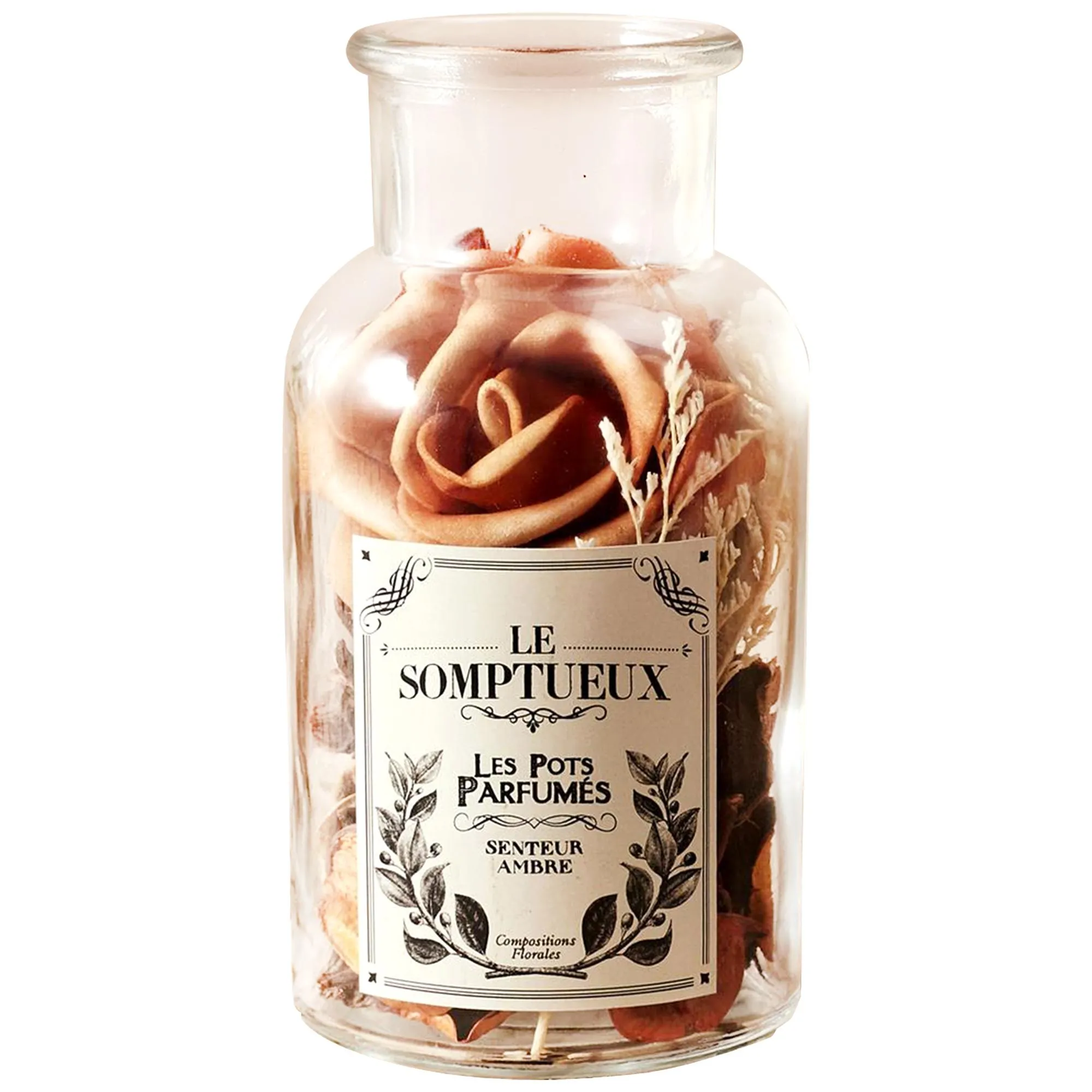 Pot pourri LES POTS PARFUMES "Le Somptueux" orange senteur ambre