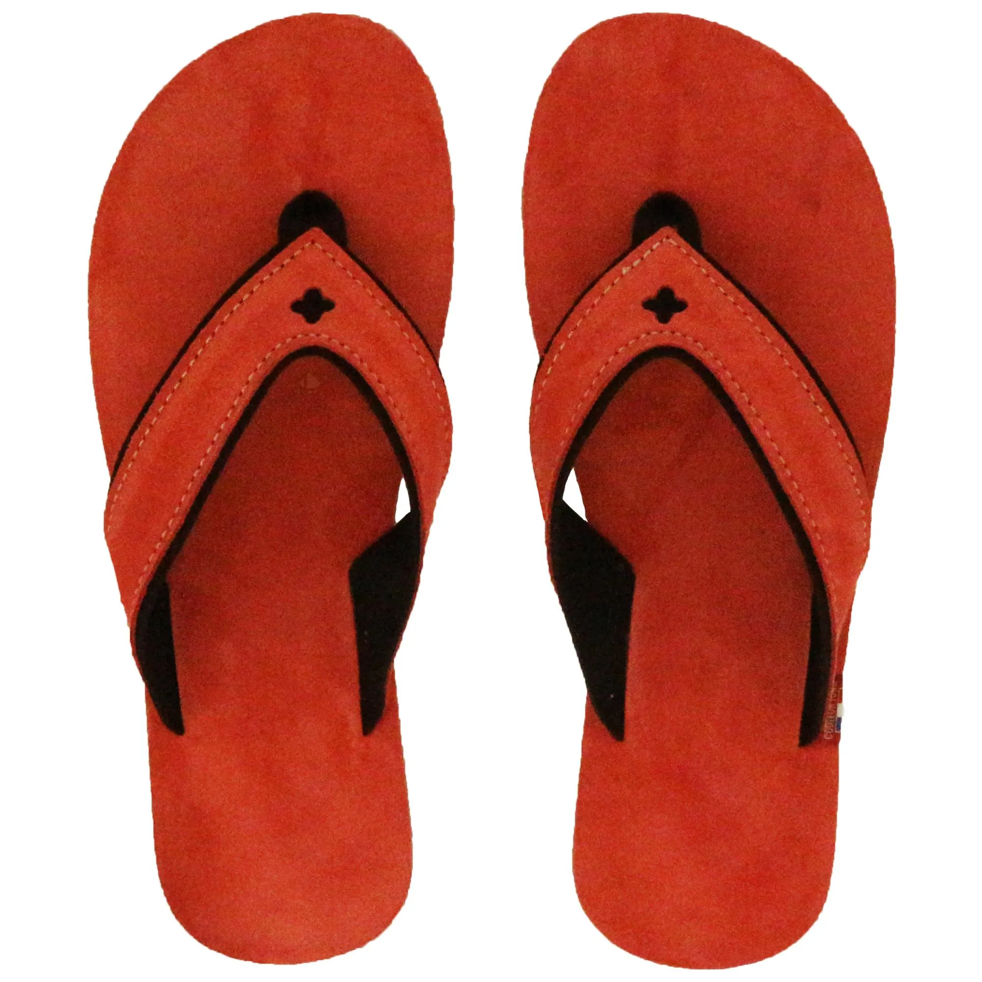 Tong bride large en cuir SPERONE 38/39 rouge Corail