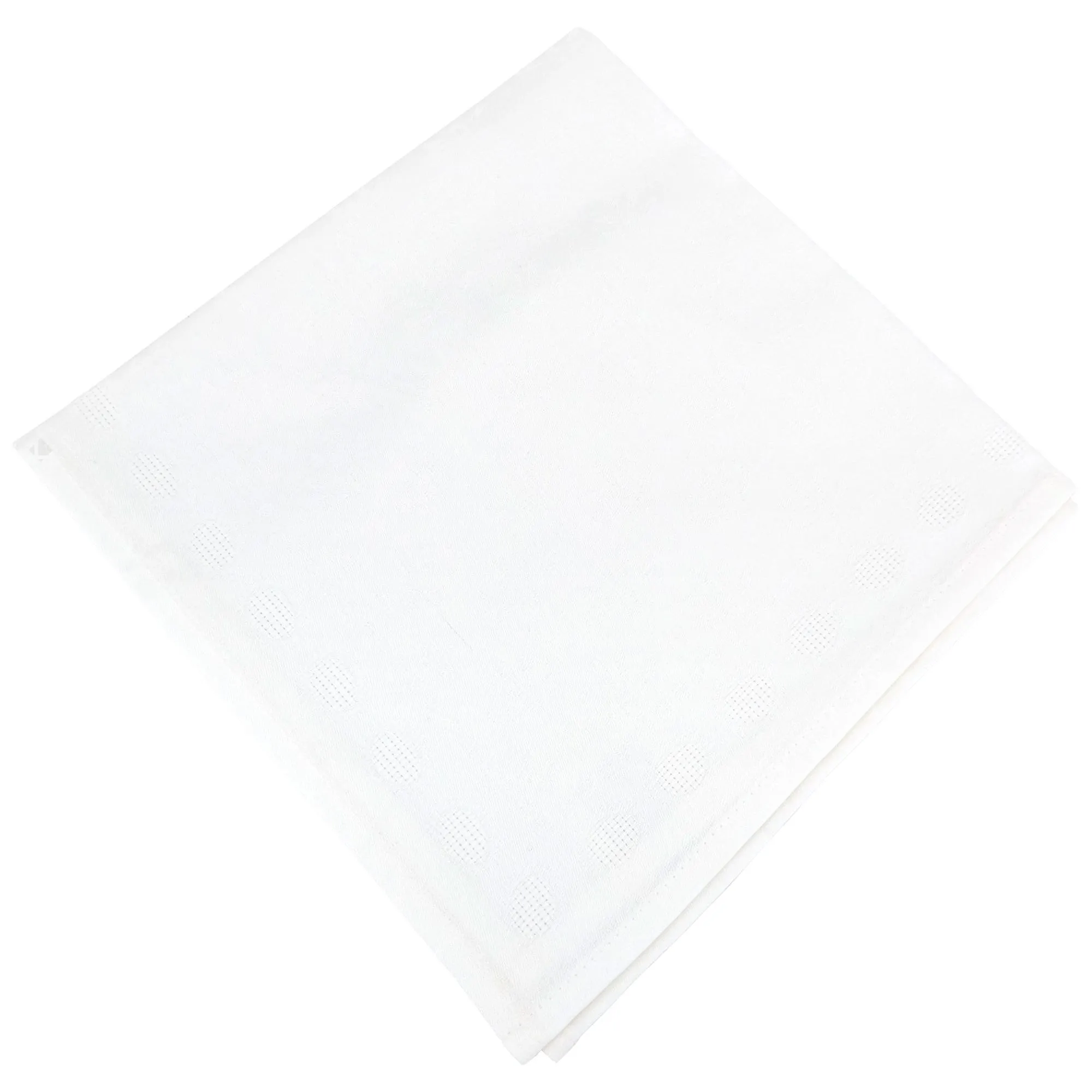Serviette de table 100% coton 47x47 cm ÉLOGES blanc coquille