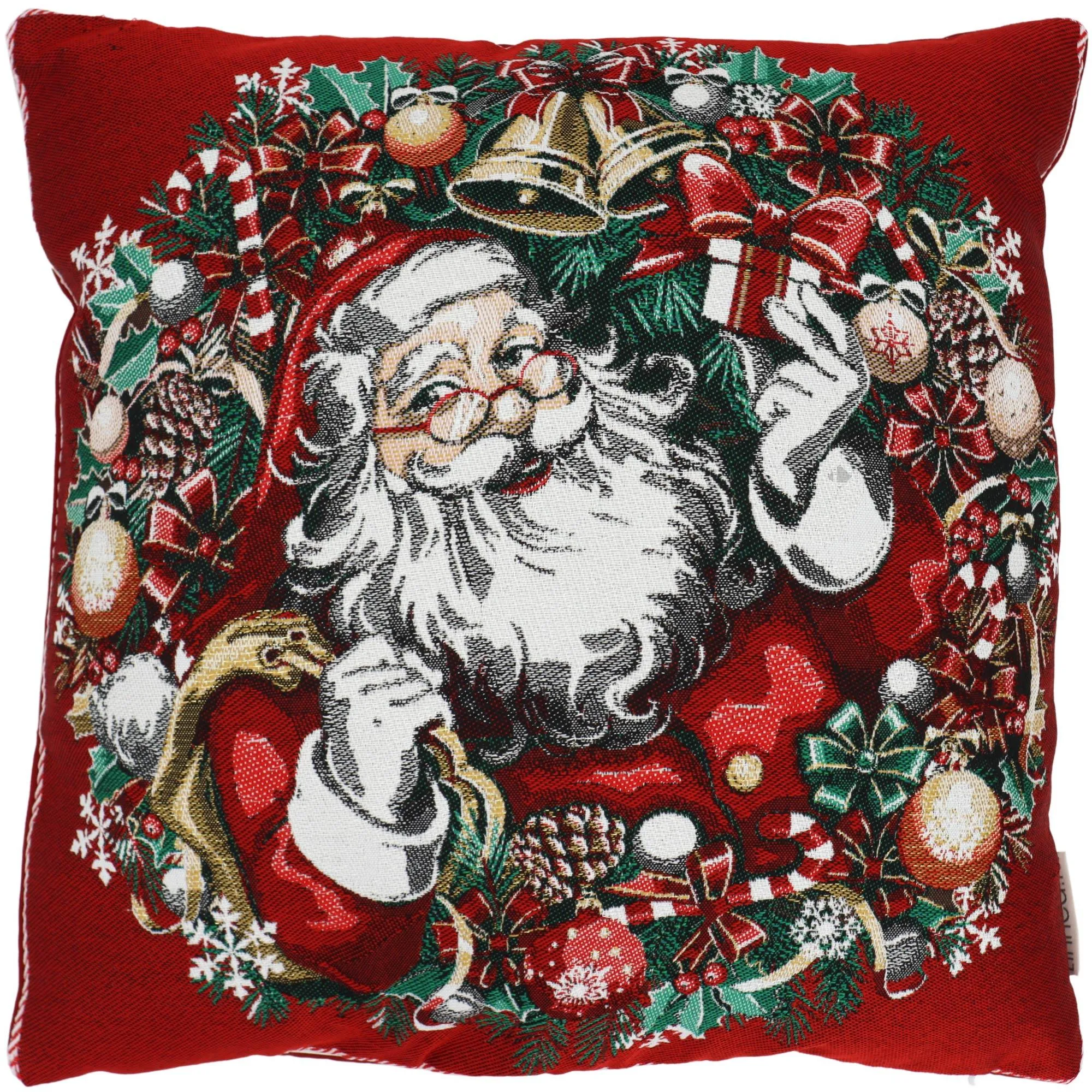 Housse de coussin 45x45 cm CLAUS Rouge