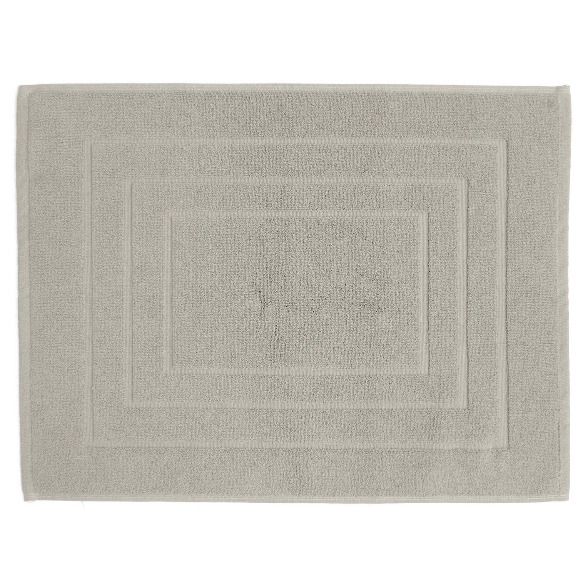 Tapis de bain 100% coton 1000g/m2 collection NAÏA 80x60 cm beige Lin