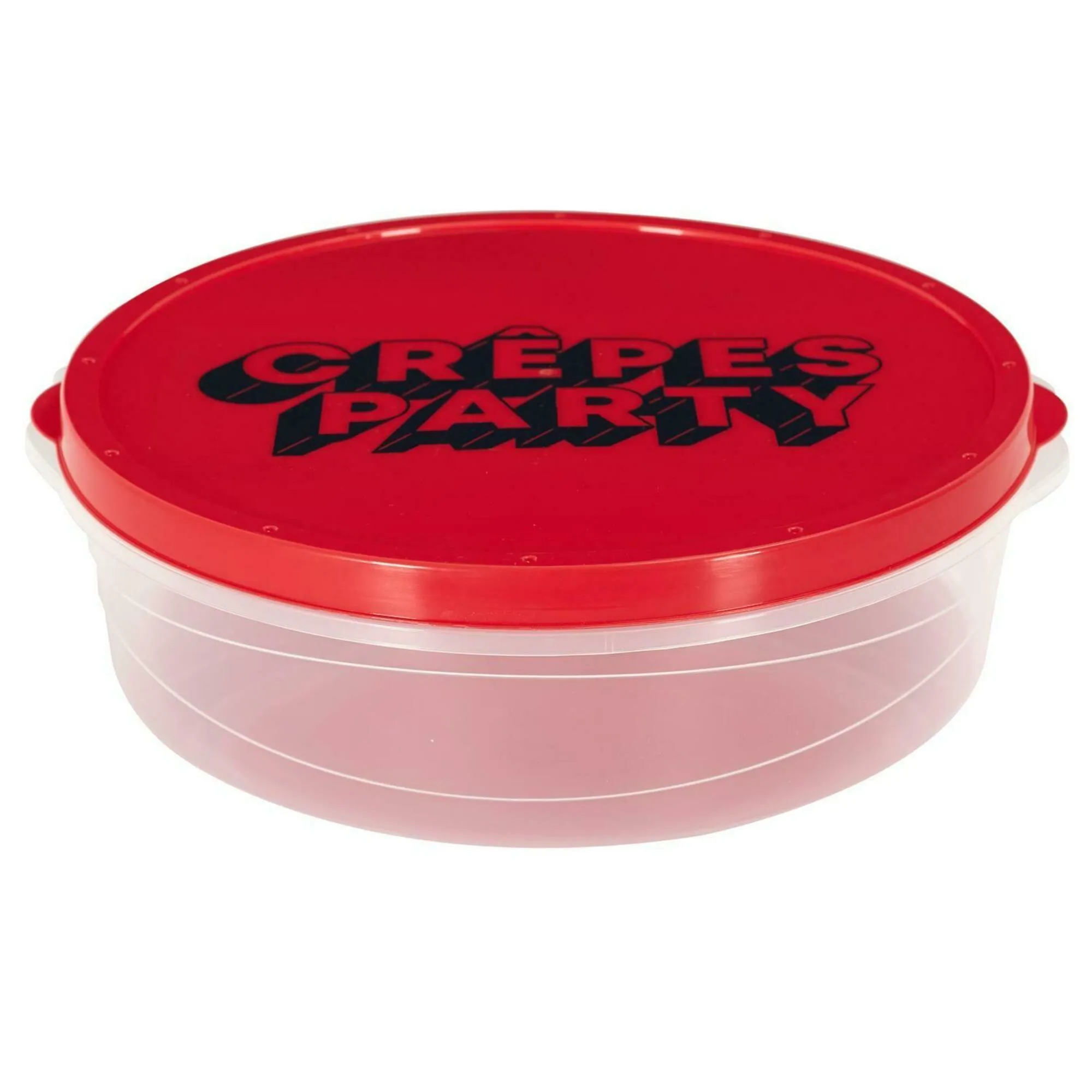 Boîte de conservation collection CRÊPE PARTY rouge