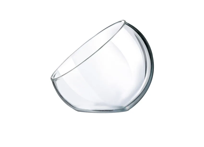 COUPE A GLACE 1/2 SPHERE
EN VERRE TRANSPARENT