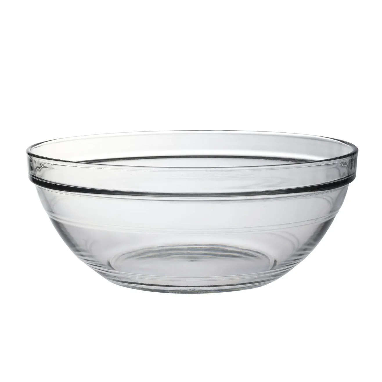 SALADIER GIGOGNE
EMPILABLE 26CM EN VERRE
TREMPÉ TRANSPARENT