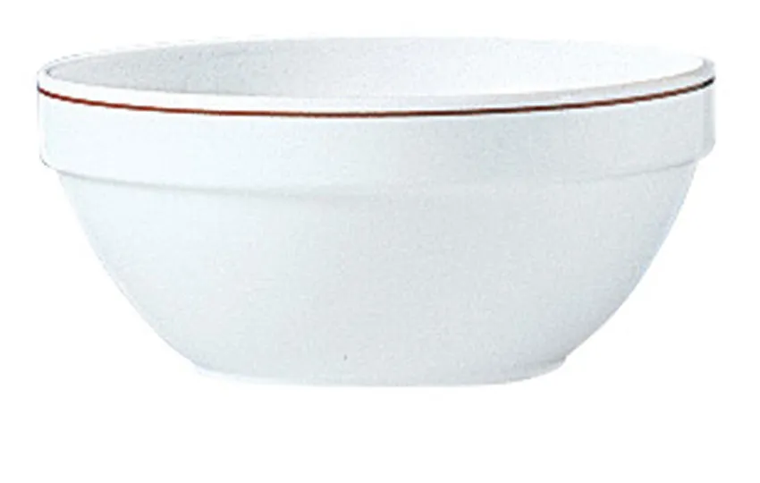 SALADIER ROND
RESTAURANT BORDEAU
13CM EMPILABLE 31.5CL