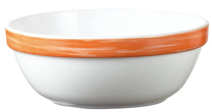 SALADIER BRUSH ORANGE
12CM EMPILABLE