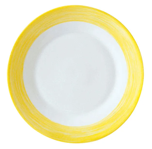ASSIETTE DESSERT BRUSH
JAUNE 19,5CM