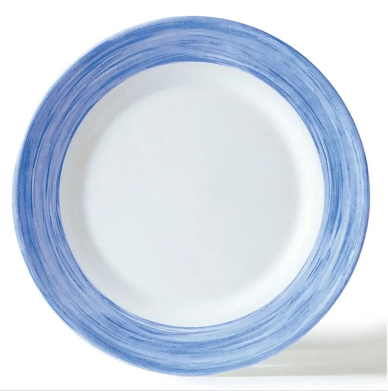 ASSIETTE PLATE
BRUSH BLEU 23,5CM