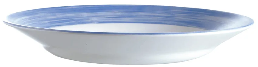 ASSIETTE CREUSE
BRUSH BLEU 22,5CM