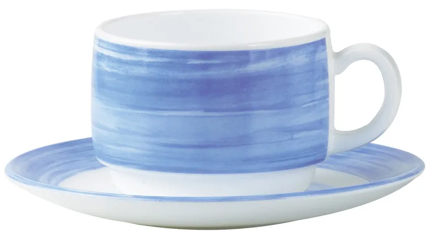 SOUS TASSE BRUSH 14CM
COULEUR BLEU