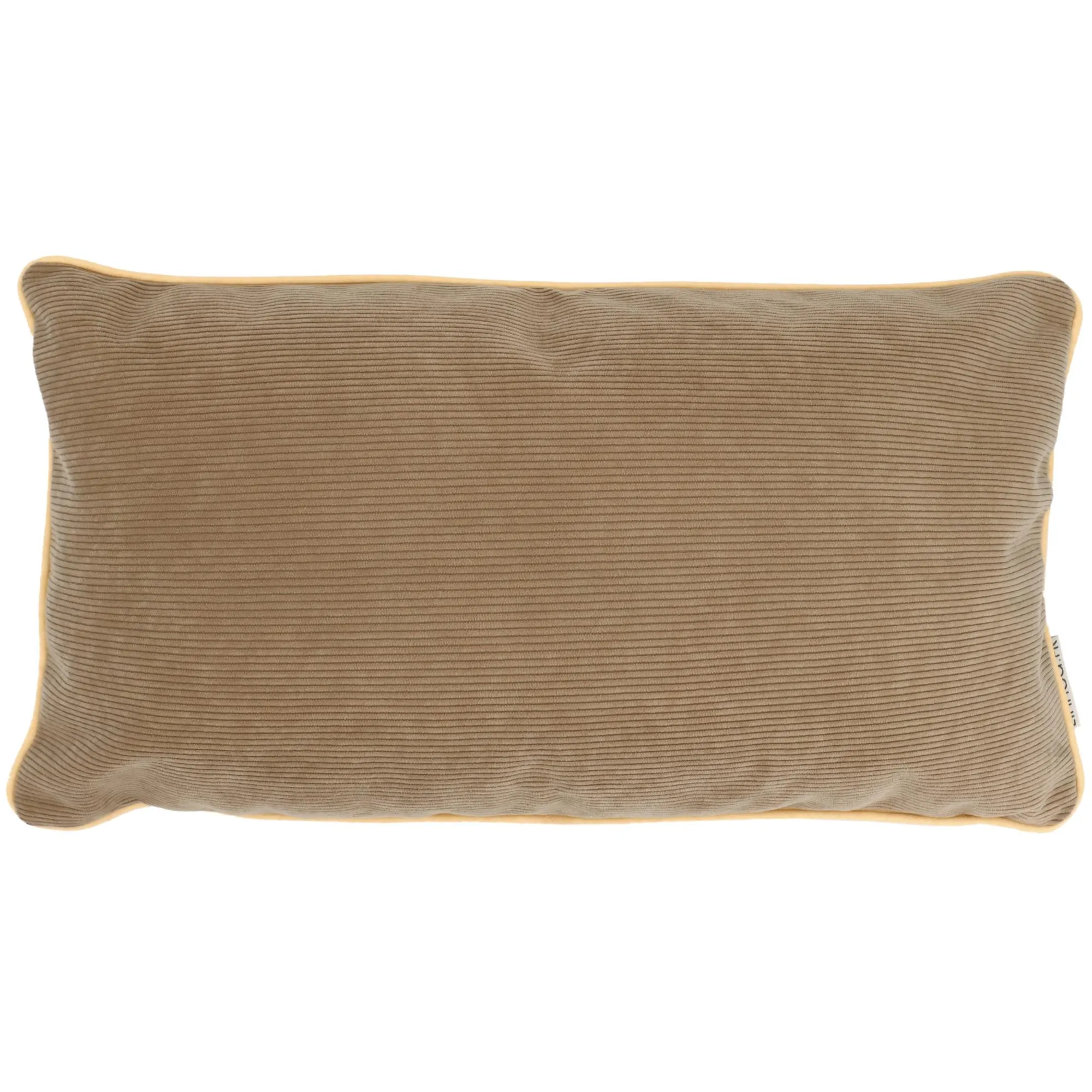 Housse de coussin 30x60 cm STARSKY Marron Ficelle