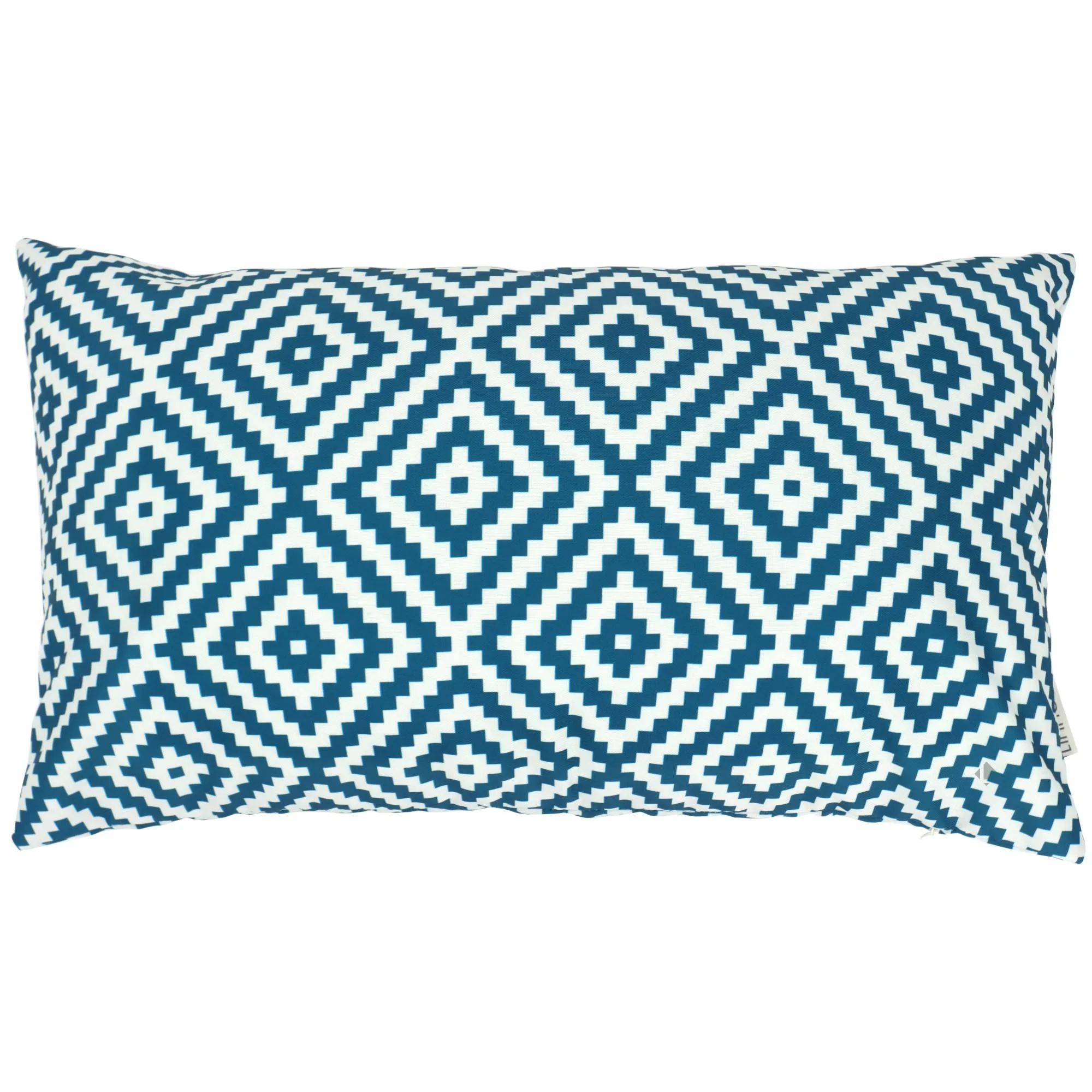 Housse de coussin 30x50 cm PANAMA Bleu Canard