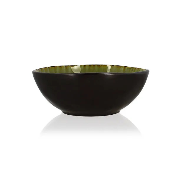 COUPELLE META 17,5CM
EN GRÈS VERT