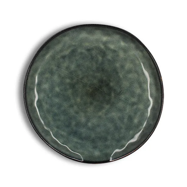 ASSIETTE PLATE GRENADA
27.5CM EN GRÈS VERT
FONCÉ