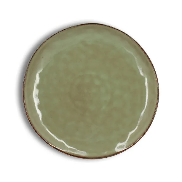 ASSIETTE PLATE BARBADE
27.5CM EN GRÈS VERT
CLAIR