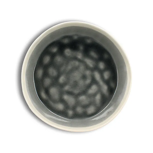 ASSIETTE COUPE CAP 20CM
EN GRÈS BLANC ET GRIS