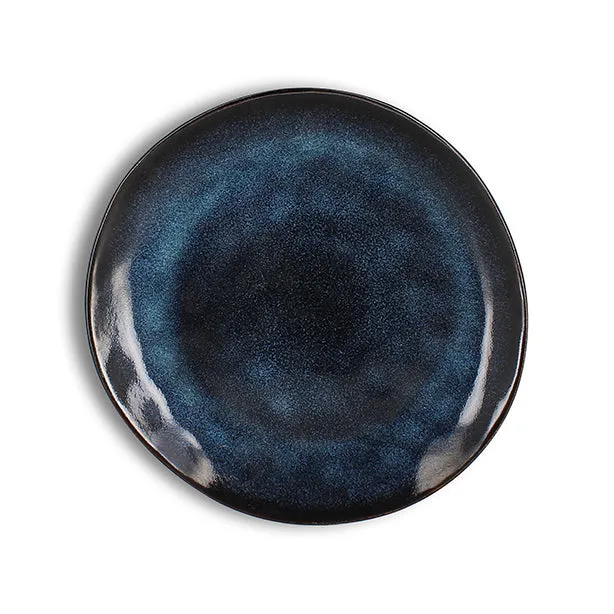 ASSIETTE À DESSERT COSTA 21CM EN GRÈS BLEU