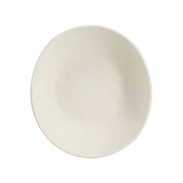 ASSIETTE CREUSE
SNOWSTACK 21CM EN GRÈS
BLANC MAT