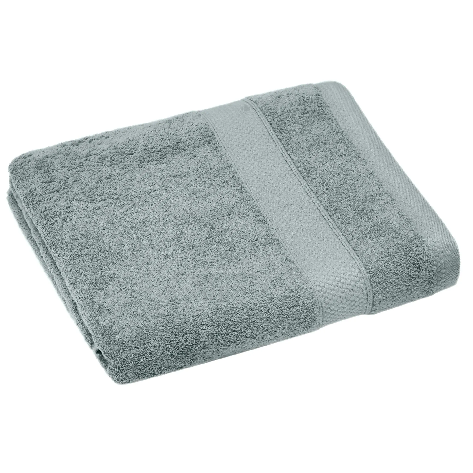 Serviette de toilette coton 550 g/m2 50x90 cm NAÏA vert Lichen