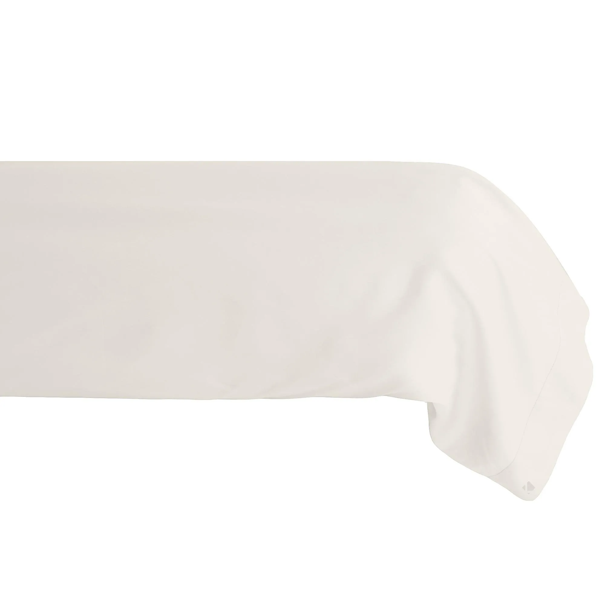 Taie de traversin 43x190 cm percale de coton MANOIR ivoire Ivoire