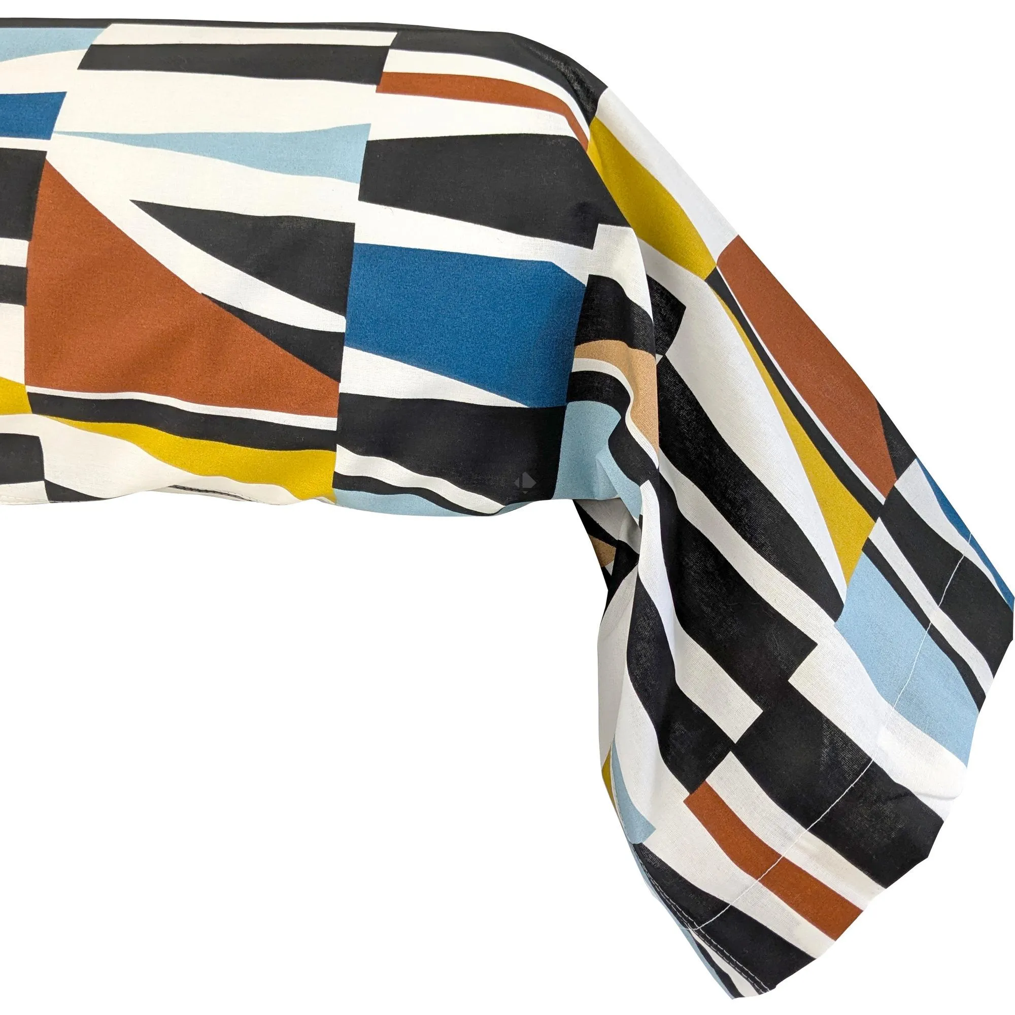 Taie de traversin 240x43 cm pur coton PIETRO multicolore