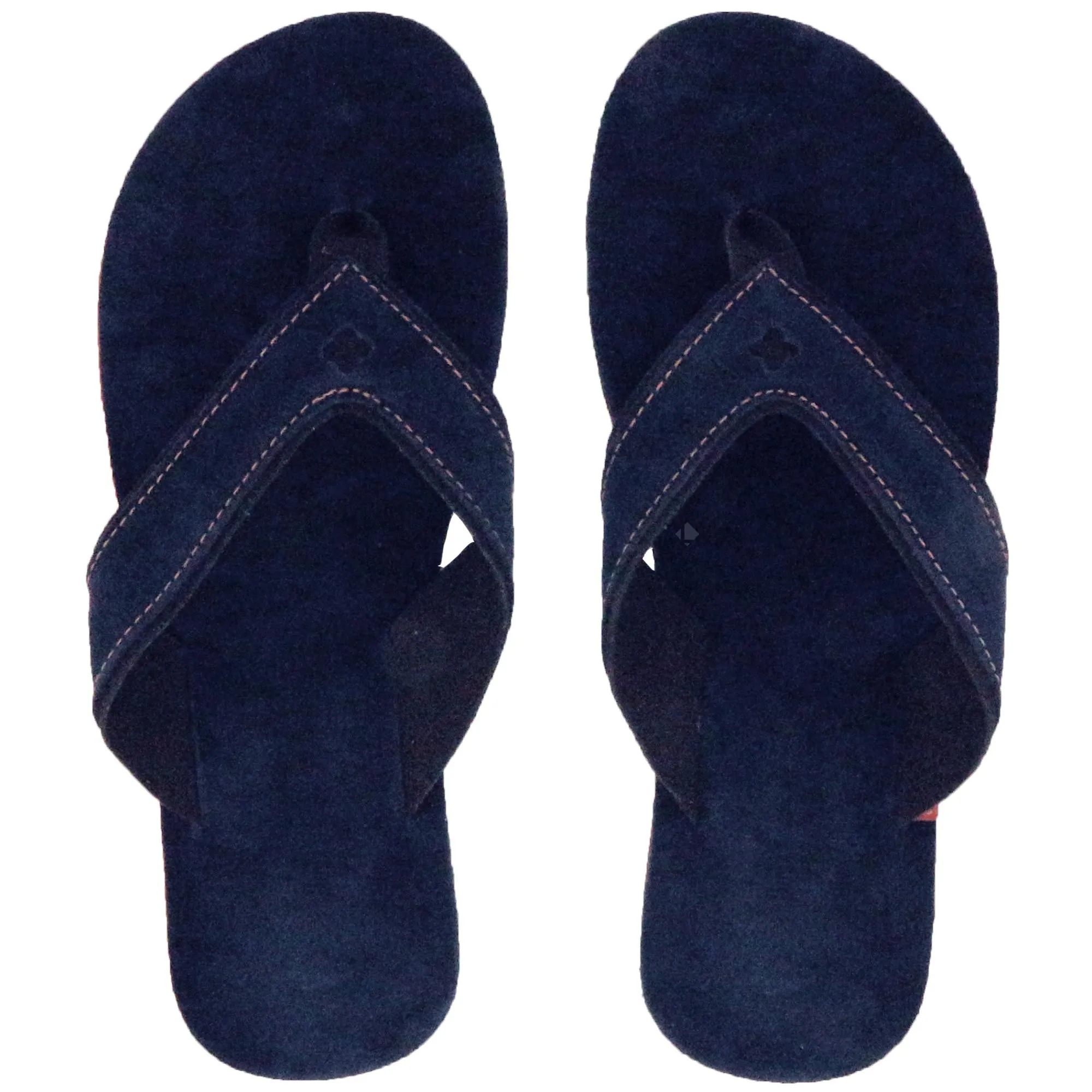 Tong bride large en cuir SPERONE 38/39 bleu Marine