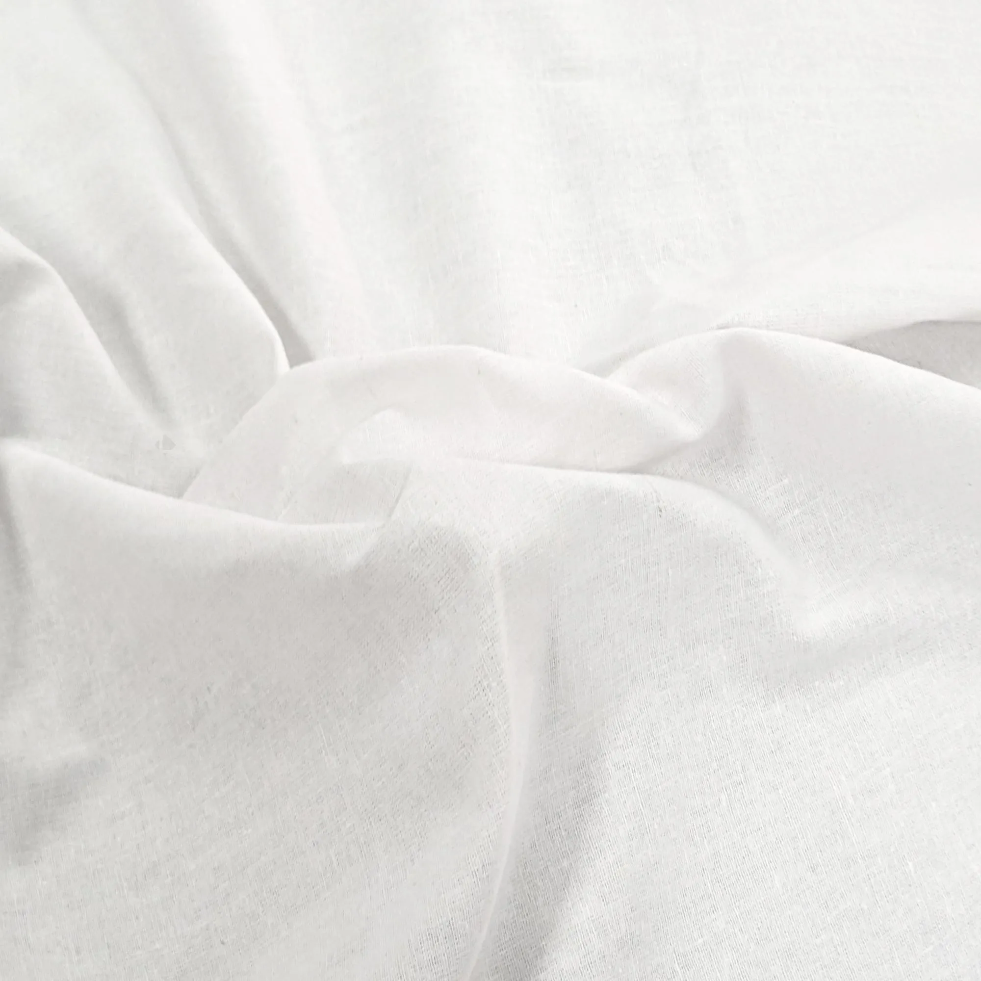 Tissu d'ameublement coton uni 150 g/m² JEKYLL laize 150 cm blanc