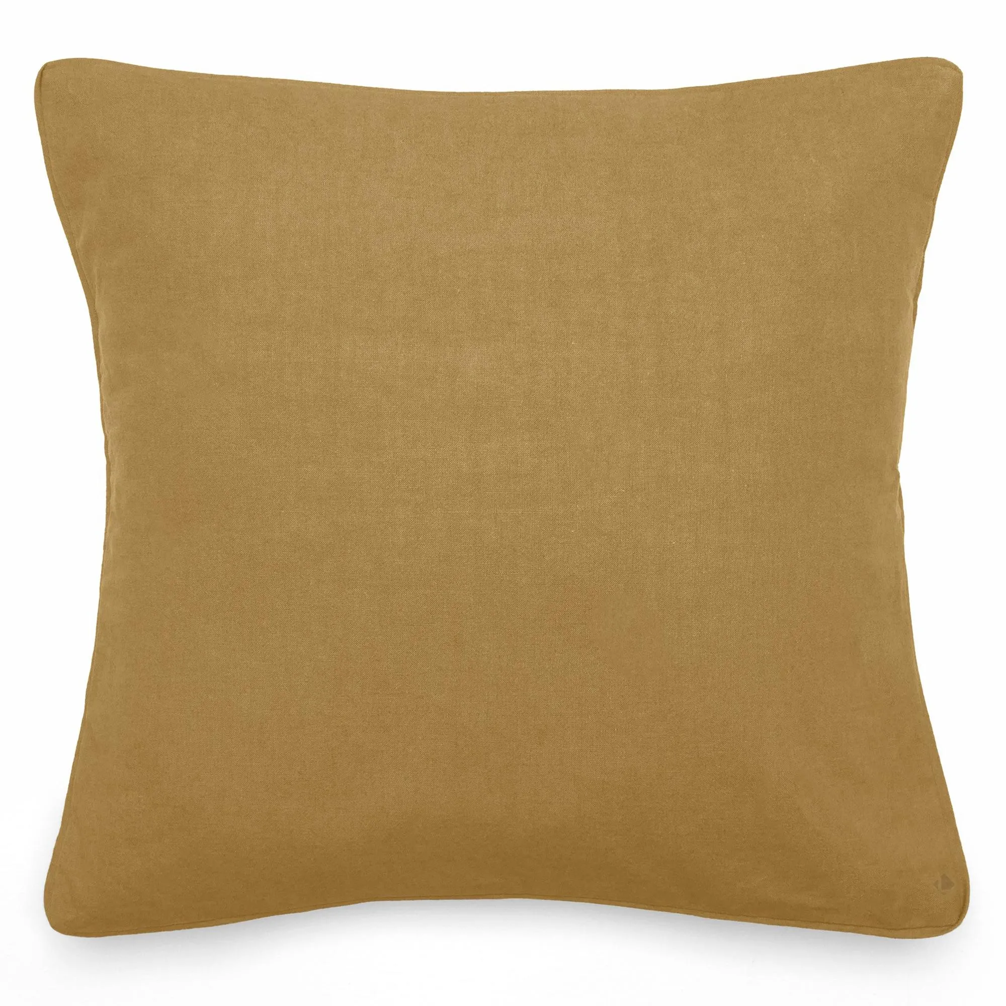Housse de coussin 45x45 cm 50% lin et 50% coton collection OPERA DECO foin