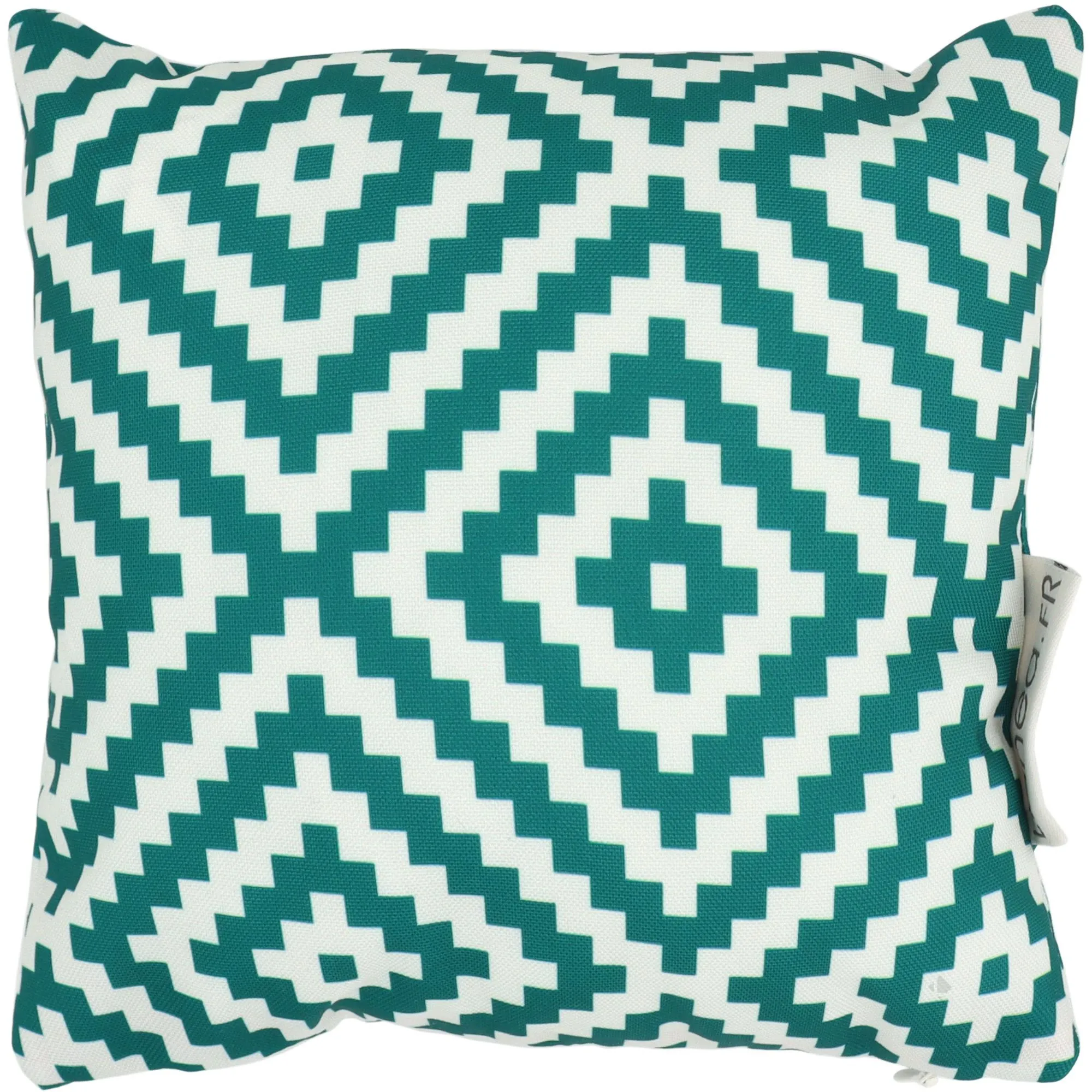Housse de coussin 20x20 cm PANAMA Vert Emeraude