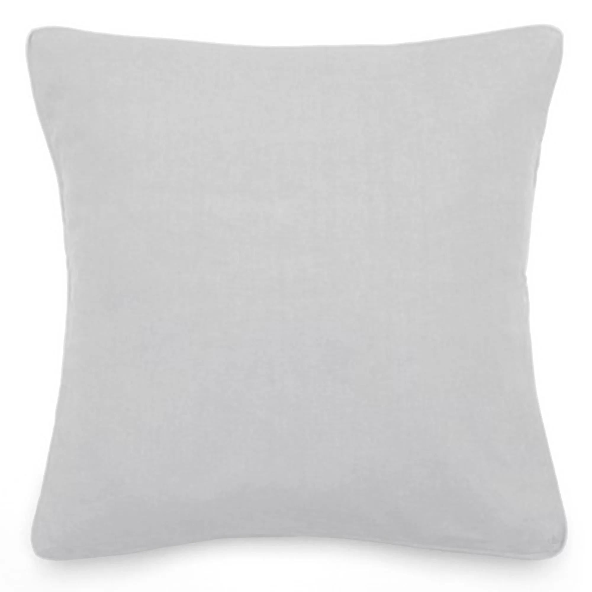Housse de coussin 45x45 cm 50% lin et 50% coton collection OPERA DECO neige