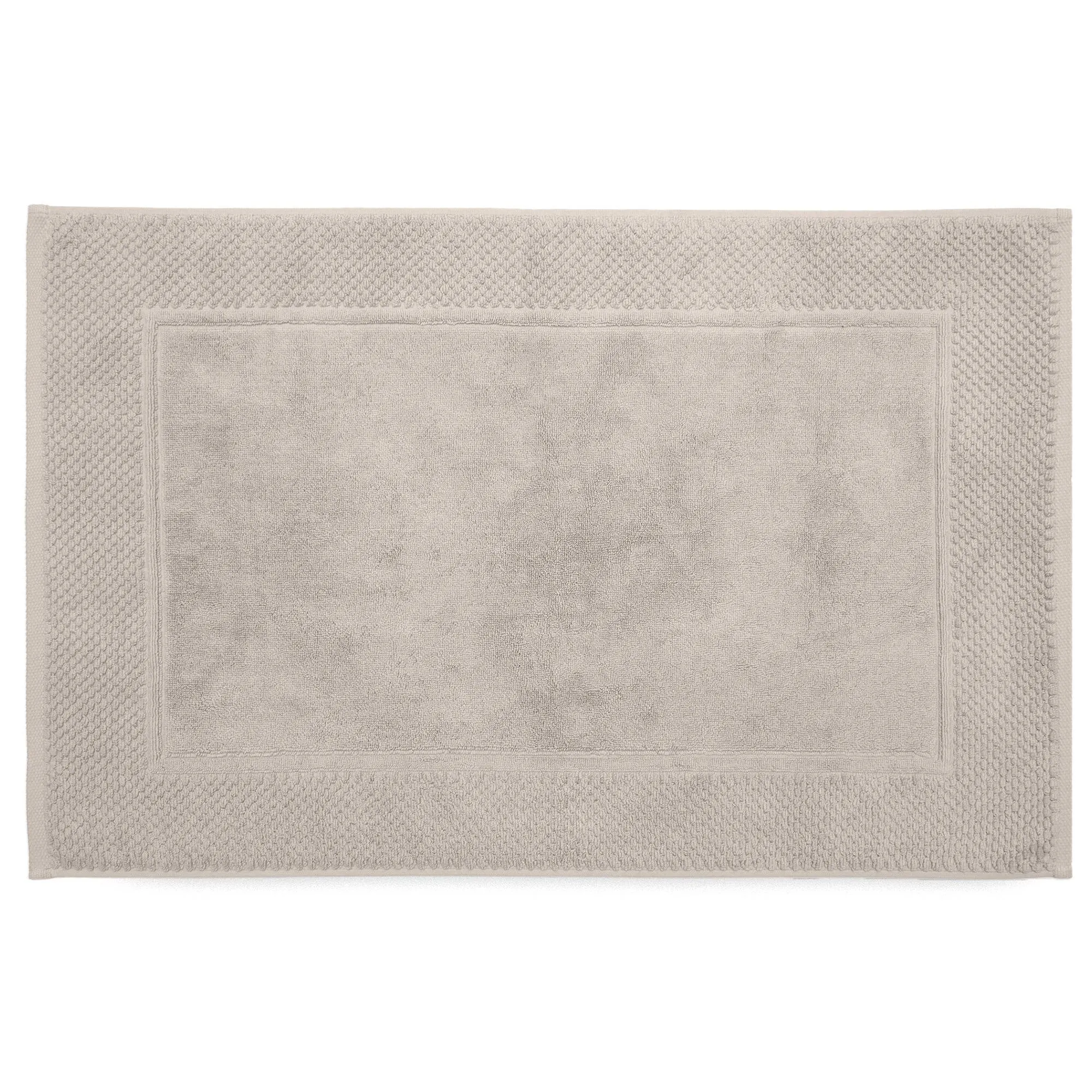 Tapis de bain coton 1000 g/m² 50x80 cm TETHYS beige chanvre