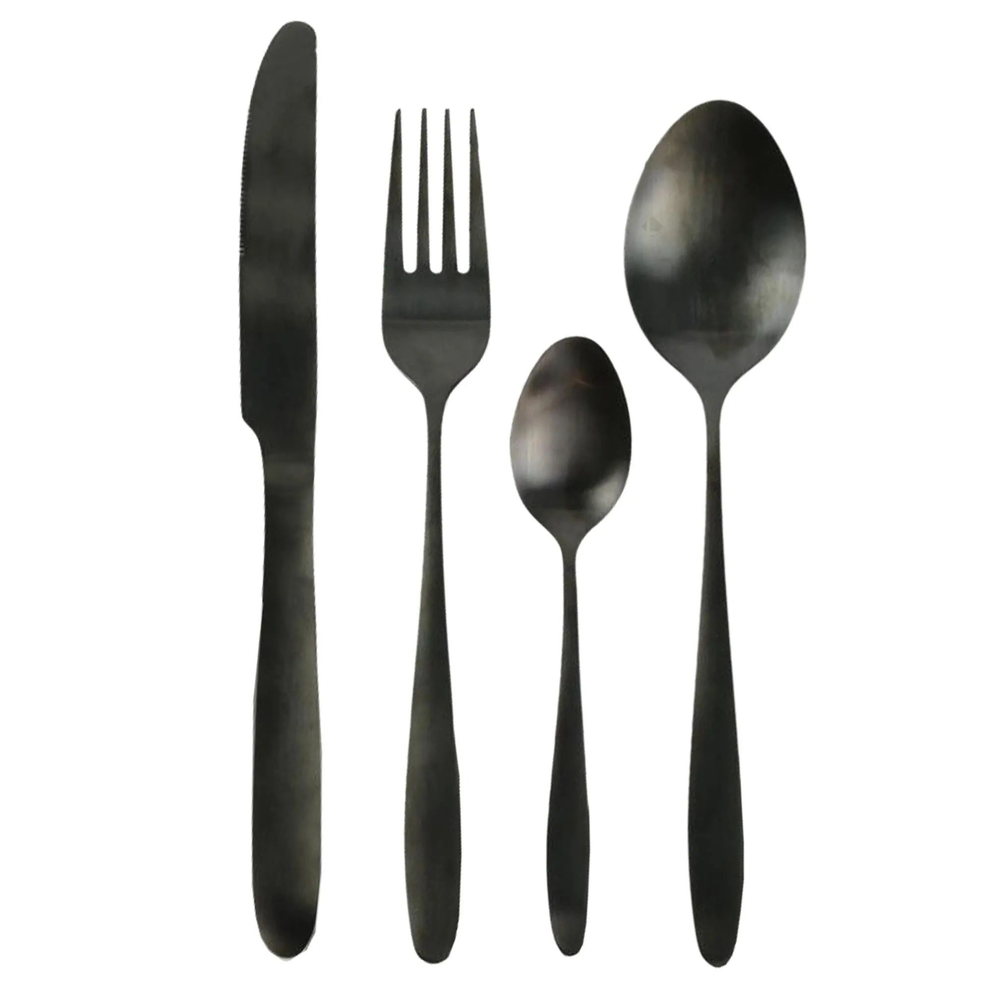 Ménagère 16 couverts BLAKO noir