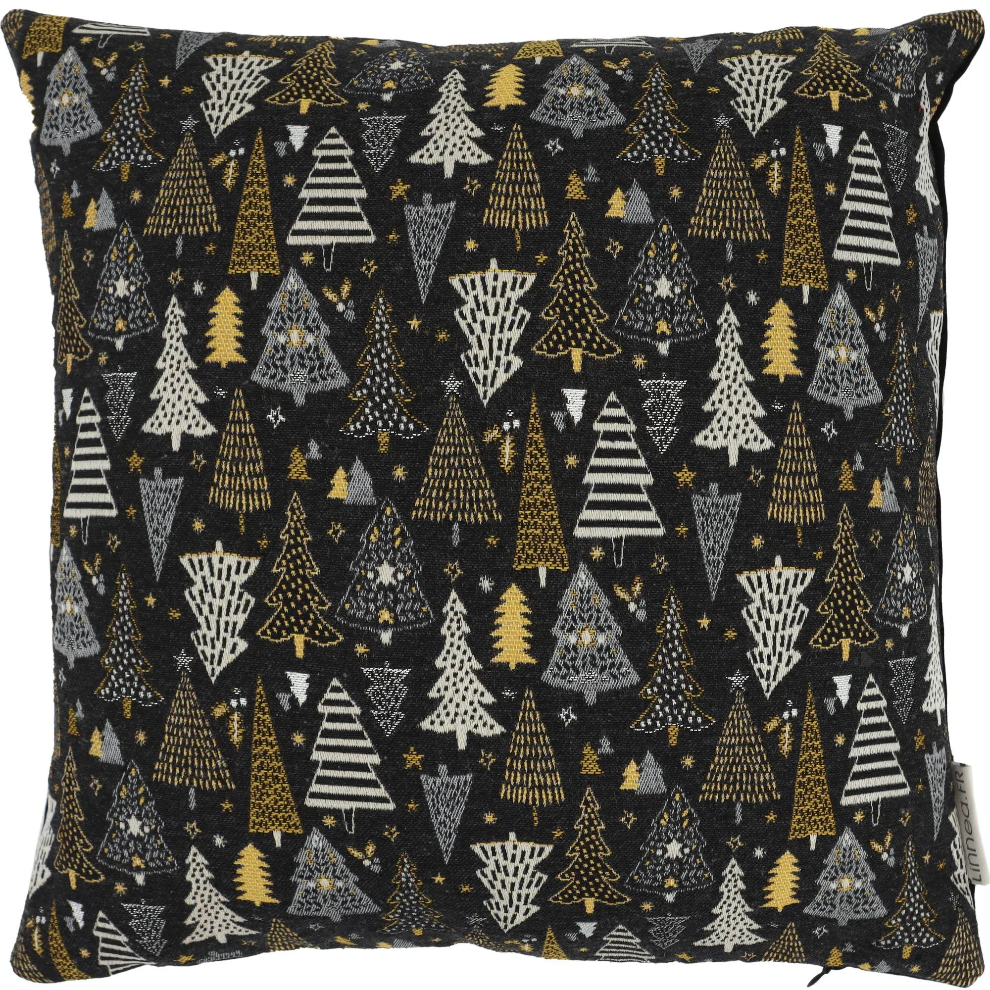 Housse de coussin 40x40 cm CELEBRATION Gris Graphite