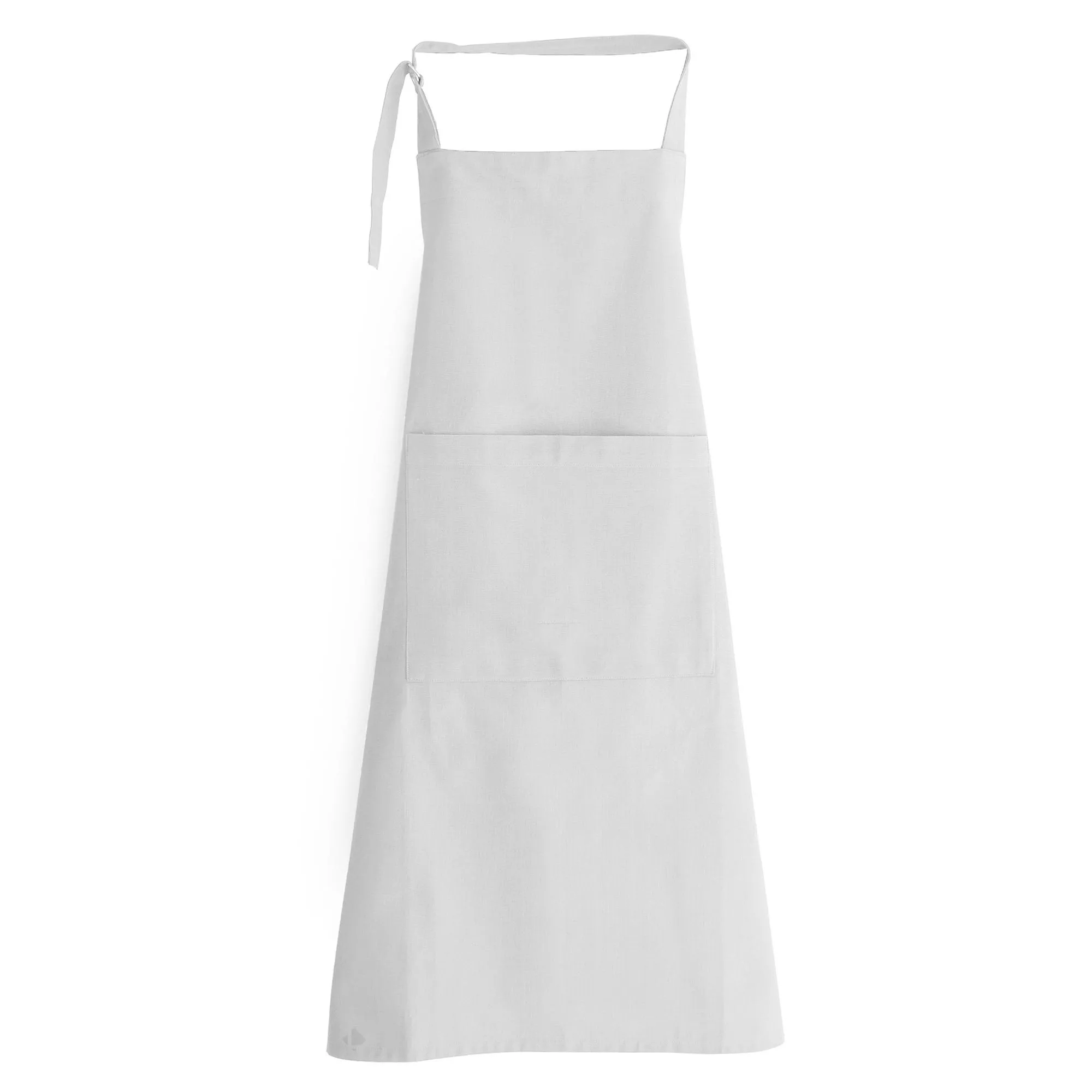 Tablier de cuisine 100% coton 70x90cm collection YUCO couleur blanc