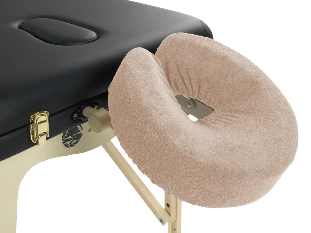 ZENGROWTH Housse pour têtière en tissu éponge marron-clair