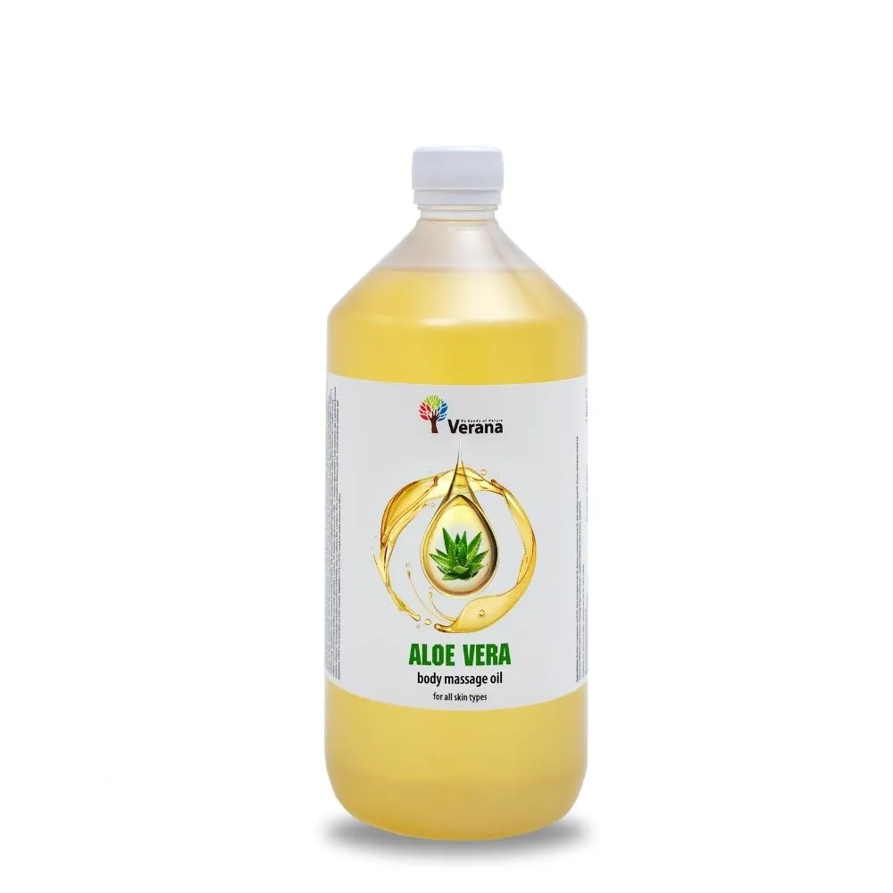 Verana Huile de massage Aloe Vera 1L
