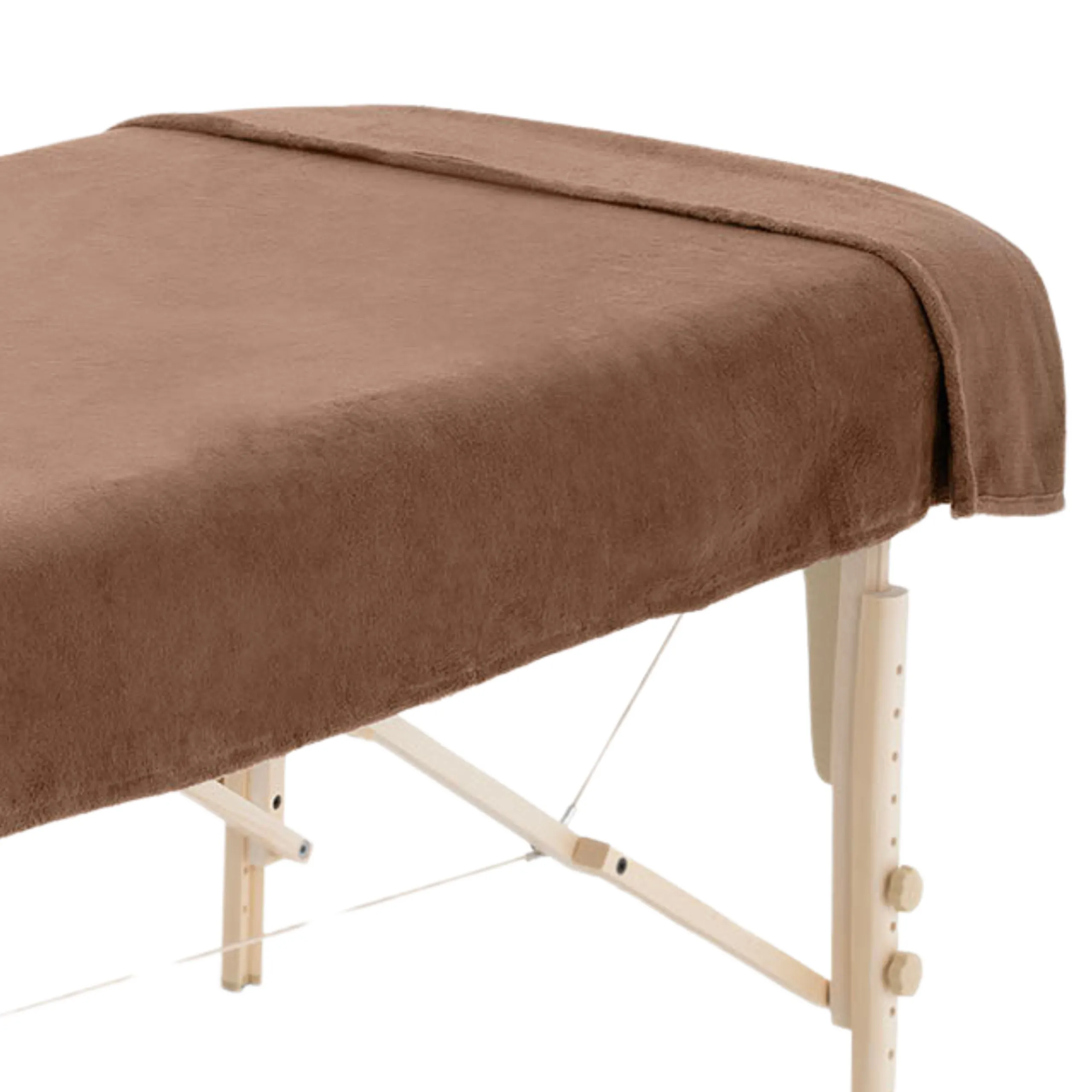 ZenGrowth Serenza Serviette de massage en microfibre 100 x 220cm brun