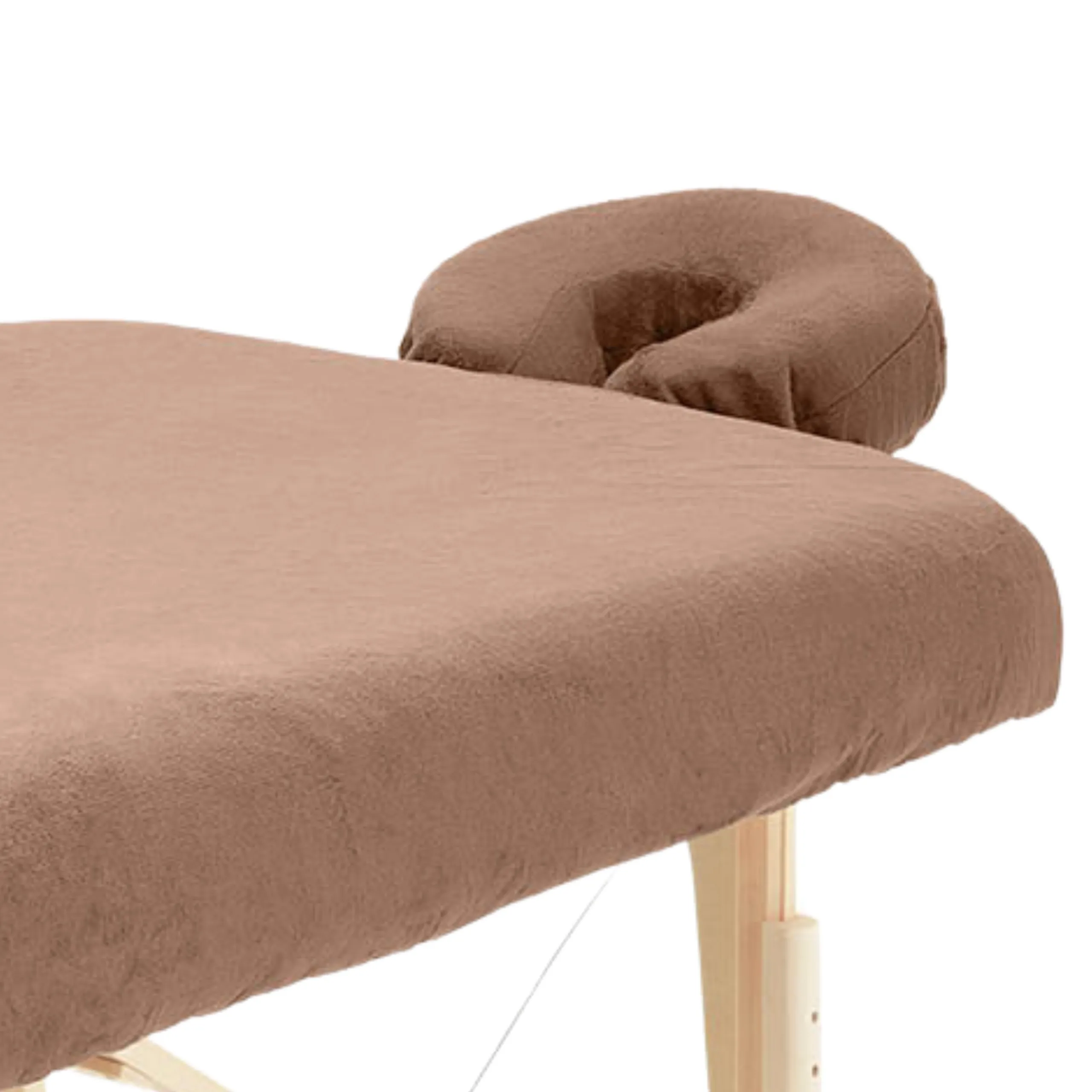 ZenGrowth Serenza Drap-housse en microfibre avec housse appui-tête brun